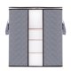 thumbnail image 1 of Bolsas de almacenamiento extra grandes para mantas, bolsas de almacenamiento para edredones con asas reforzadas, contenedores de almacenamiento de ropa transpirables para ropa de cama King C, 1 of 5