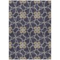thumbnail image 2 of HomeRoots 613425 8 x 10 ft. Charcoal & Gold Geometric Washable Indoor & Outdoor Rectangle Area Rug, 2 of 5