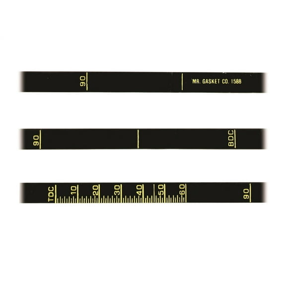 Mr. Gasket 1588 Engine Timing Tape Fits select: 1988-1995 CHEVROLET GMT-400, 1968-1992 CHEVROLET CAMARO