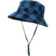 thumbnail image 3 of czcpp-Women Bucket Hat Packable Cotton Reversible Sun Hat with Detachable Cord, 3 of 4