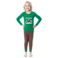 thumbnail image 2 of Peanuts Christmas Home For The Holidays 2PC Long-Sleeve Matching Family Pajama Set For Adult Kids Toddlers, 2 of 5