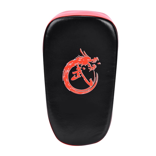 Almohadilla curva para patadas de boxeo y taekwondo, escudo de entrenamiento para golpear con precisión las manos y los pies.