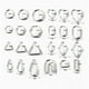 thumbnail image 4 of Cortadores de pendientes BLESIY 36 piezas de arcilla polimérica DIY, 4 of 8