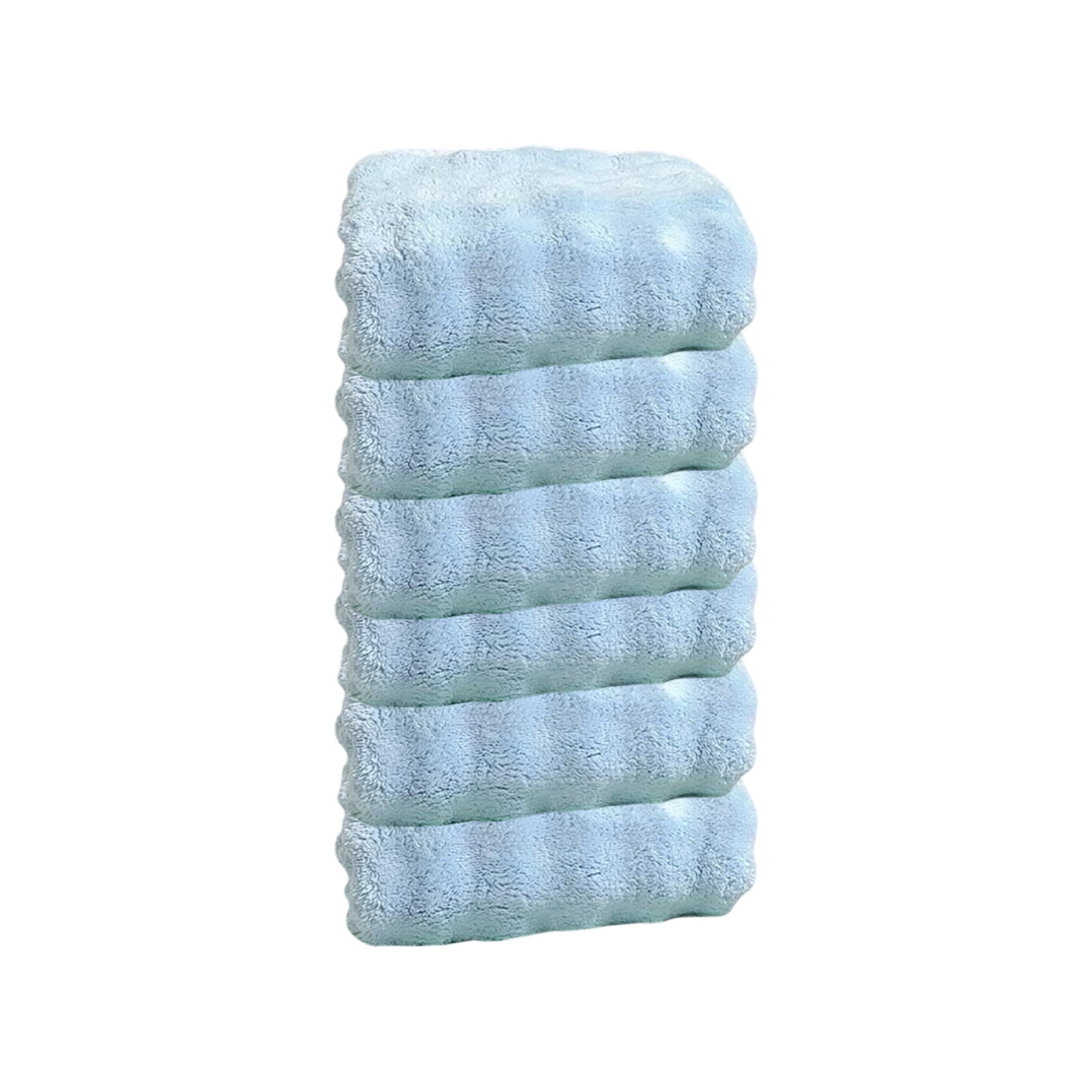 Summer Savings Clearance! Boovnll 6 Pack Hand Towels for Bathroom, 13x30" Super Soft & Absorbent Quick Dry Solid Color Towels, Thicken Microfiber Hand Towels for Hotel, Pool, Spa, Beach, Towels