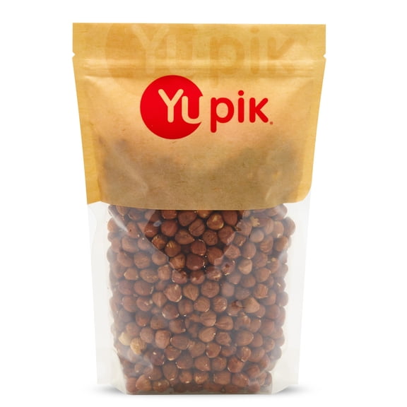 Yupik Raw Hazelnuts, 2.2 lb (35.2 oz), MDH1Gluten-Free, Kosher, Filberts, Whole Nuts With Skin, Unsalted, Unroasted, Oil-Free, Source of Fiber & Iron, Healthy Snacks, Ideal for Baking & Cooking