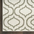 thumbnail image 4 of Nourison Jubilant Trellis Ivory Green 2'3" x 7'3" Area Rug, (2x7), 4 of 6