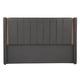 thumbnail image 1 of Cabecera King Size Dicasa Linz Gris Oscuro, 1 of 6