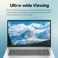 thumbnail image 3 of HP 2024 17.3" FHD Laptop, Intel Core i5-1334U, 16GB RAM, 512GB PCIe SSD, Fingerprint Reader, Backlit KB, Webcam, Wi-Fi 6, HDMI, W11H, Silver, 3 of 5