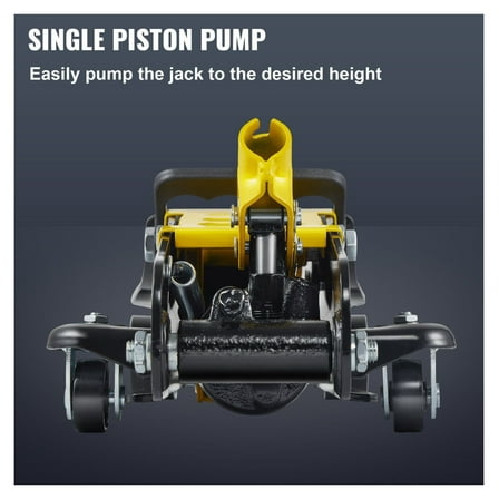 Floor Jack 2.5 Ton Low Profile Hydraulic Jack - Heavy Duty Steel Car Jack with Long Handle