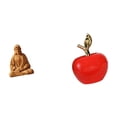 thumbnail image 6 of Dualoai Sacred Heart of Jesus Ceramic Figurine Collectible Statue Ornament for Hallway Bedroom Office Desk Fireplace Cafe Study Room Holiday, 6 of 8