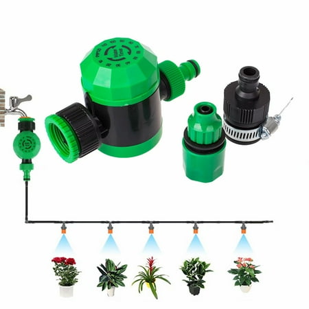 - 15Min~2H Automatic Mechanical Water Timer Manual Garden Watering or Misting Delay Hose, Single Port Hose Faucet Timer