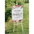 thumbnail image 5 of Darling Souvenir MADE WITH LOVE CustomWelcomeSignPainted Flower With BorderWelcomeTo Our Engagement Poster For Easel Party Collection- 18x 12, 5 of 5