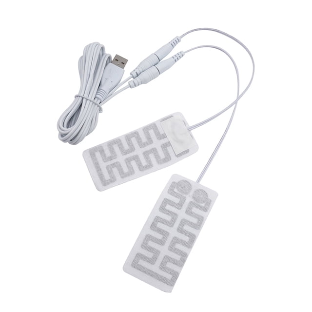 Almohadilla de guantes con calefacción Hugtrwg Calentador de manos eléctrico guante portátil fibra de carbono ligera 5V Para acampar al aire libre