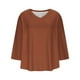 thumbnail image 4 of mfyjkho Tops Deportivos Para Mujer, Suéter Casual De Moda Para Mujer, Estampado, De Manga Corta Y Cuello Redondo. Tops Para Salir Xl, 4 of 8