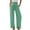 Green, variant on Pants for Women Trendy Dressy Wide Leg Lightweiht Adjustable Waist Bow Tie Loose Comfortable With Pocket Trousers