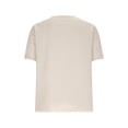 thumbnail image 6 of BiZtdJrK Fashion Summer T Shirts for Men Frayed Hem Short Sleeve Cotton Linen Tee Tops Breathable Solid Casual T-Shirt Beige L, 6 of 7