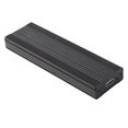 thumbnail image 1 of SSD Enclosure, LED Indicator USB 3.1  M.2 Enclosure 10Gbps Ultrathin Design  for 2280mm Black, 1 of 7
