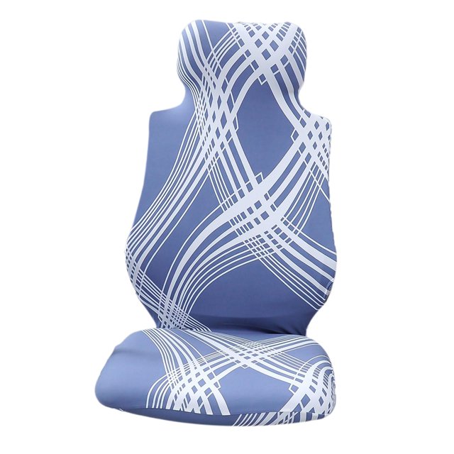 Funda de asiento de oficina Fundas Elásticas Para Sillas De Oficina Funda Para Asiento Funda Para Silla Boss Azul Azul Magideal Funda de asiento de oficina