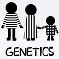 thumbnail image 2 of CafePress - Genetics Stripes Infant Bodysuit - Baby Light Bodysuit, Size Newborn - 24 Months, 2 of 4