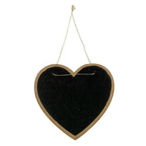 Little Birdie Hanging Mini Chalkboard Sign 2/Pkg-Heart