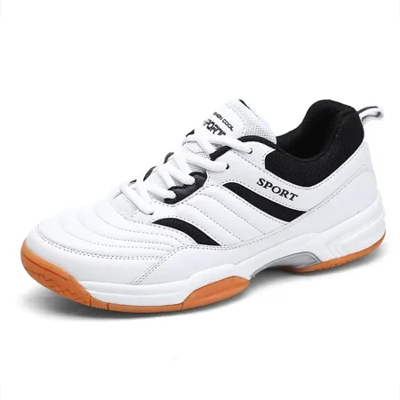 

Men‘s Badminton Shoes Breathable Lightweight Athletic Footwear Walking Sneakers