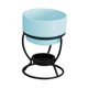 thumbnail image 2 of Cafetera para fondue de chocolate, vela de té, olla de porcelana para derretir, electrodomésticos de cocina, comedor azul, 2 of 9