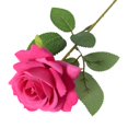 thumbnail image 1 of Fake Roses, Artificial Flowers Bulk Realistic Silk Faux White Roses with Stems~ A6E9, 1 of 1
