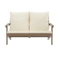 thumbnail image 7 of Boyel Living 54-in Resin Outdoor Patio Lounge Chair Arm Seat With Cushions, 7 of 7