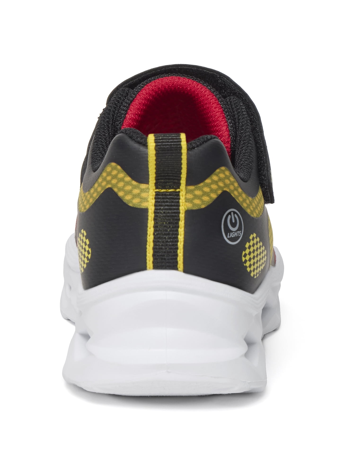 Skechers Boys Landan-Light Up Velcro Strap Sneaker