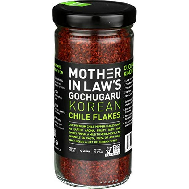 Motherinlaw's Kimchi Chili Pepper Flakes Case Of 6 3.5 Oz