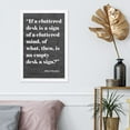 thumbnail image 2 of Wynwood Studio 'Cluttered Desk' Typography and Quotes Framed Wall Art Print - Black, White, 2 of 4
