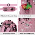 thumbnail image 6 of Insulated Halloween Ghostface Water Bottle Carrier Bag Sleeve with Strap Crossbody for 20/24/32/40oz Tumbler,Horror Spooky Water Bottle Holder Sling Bag with Pocket Gifts for Women Men Adults, 6 of 7