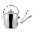 thumbnail image 4 of Insulated Ice Bucket, Stainless Steel Ice Buckets, Beer Chiller Fashionable Metal Beverage Tub, for Household Party Picnic Beverage Drinks 2L, 4 of 8