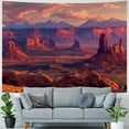 thumbnail image 4 of Shiartex  Sunrise Tapestry, Sunrise in Grand Canyon National Park Wall Hanging Large Tapestry Psychedelic Tapestry Decorations Bedroom Living Room Dorm Painting, 4 of 6