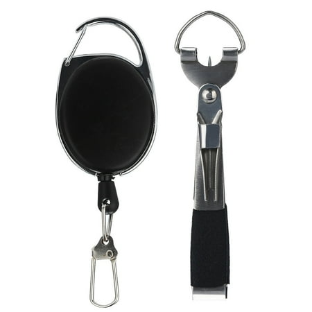 - 4 In 1 Quick Knot Cutter Nippers Snip Tying Tool Nail Clippers Line With Zinger