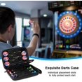 thumbnail image 2 of Darts Case Holds 12 Darts & Accessories Eva Darts Holder with Mesh Pocket Zipper Closure Darts Cases for Steel and Soft Tips with Inner Fixer & Outer Loop Protective Darts Storage,Darts Holder, 2 of 6