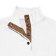 thumbnail image 5 of pstuiky camisa de manga larga para hombre, Camiseta informal de manga larga con cuello alto y medio botón para hombre, transpirable, de color sólido camisetas de hombre l, 5 of 8