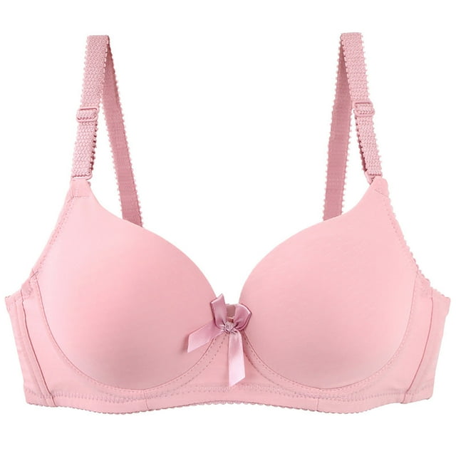 WRKEKC Bras for Women Solid Color Seamless Wireless Bra with Smooth Cups and Plus Size Fit for Daily Wear