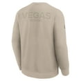 thumbnail image 5 of Men's Fanatics Tan Vegas Golden Knights Authentic Pro Road Tri-Blend Sweatshirt, 5 of 5