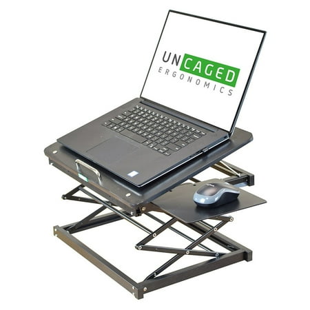 Cd4 Portable Laptop Standing Desk Converter Adjustable Laptop