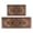 Bohemian Brown Ethnic-1, variant on Bohemian Brown Ethnic Design Rug Kitchen Rugs and Mats Sets Of 2,Kitchen Decoration Rugs,Rubber Backing Non-Slip Floor Mat for Sink Washable Waterproof Laundry Room Runner Rugs