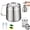 Large, variant on Stainless Steel Oil Filter Pot, Oil Filter Pot with Fry Basket, Stainless Steel Deep Fryer Pot with Strainer Basket, 304stainless Steel Oil Filters Pots with Strainer for Kitchen