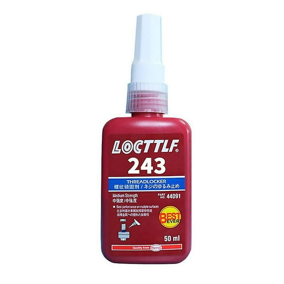 50ml 243 Anti-slip Thread Seal Lock Glue Screw Locking Agent Oil Resistance Threadlocker