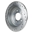 thumbnail image 3 of Performance Rotor Brake Disc Compatible With Ford Lincoln F-150 Lightning 8 Cyl 5.4L 2000-2003 RWD, 5 Lug, Production Date From December 1999-2004 By 19910 54090 66947 102631, 3 of 7