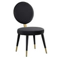 thumbnail image 5 of Morden Fort  Modern Luxury 5- Piece Round Dining Table and Chair Set Black, 5 of 5