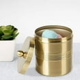 thumbnail image 2 of NuSteel JW1H NuSteel Jewel Gold Finish Cotton Jar, 2 of 4