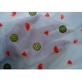 thumbnail image 3 of oneOone Cotton Silk Fabric Watermelon Fruit Print Fabric BTY 42 Inch Wide, 3 of 4