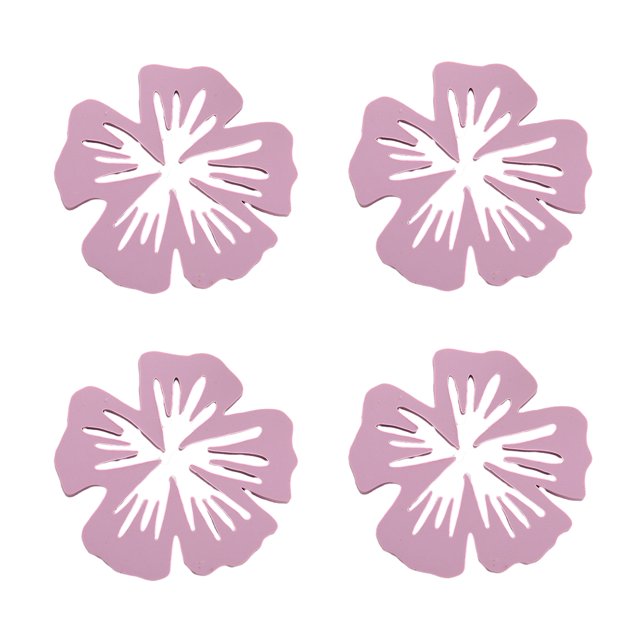 4 posavasos creativos de silicona antiescaldaduras, tazones y sartenes para el hogar, manteles individuales con aislamiento de silicona.