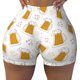 thumbnail image 2 of Fotbe Beer Shorts Sin Costuras – Shorts Deportivos de Cintura Alta para Mujer, Elásticos para Gimnasio, Yoga, Running o Ciclismo-Medium, 2 of 8