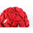 thumbnail image 4 of Soft Shell Protective Headgear Rugby Headguards Padded Gear Adjustable Padding Helmet for Soccer Goalie Football Youth Kids, 4 of 6